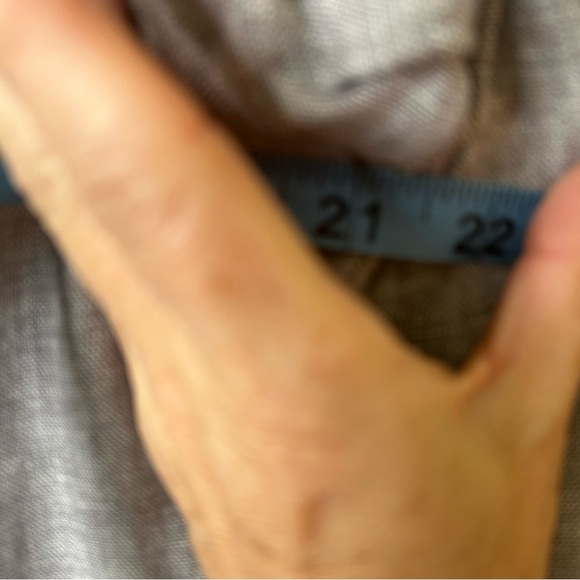 Garnet hill linen popover collared shift dress size 10 - Picture 7 of 9